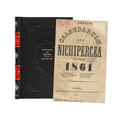 N. T. Orășanu, Calendarul lui Nichipercea, 1861 foto