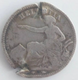 Moneda Argint Elvetia - 1 Franc 1851, Europa