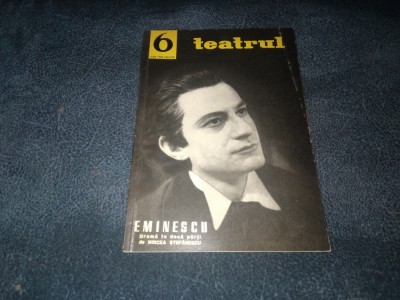 REVISTA TEATRUL NR 6 1964 foto