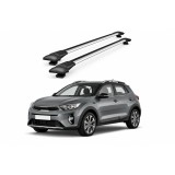 Bare portbagaj transversale auto aluminiu compatibile Kia Stonic (Oy) SUV 2018-> 80-88 cm Cod: KL9