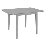 Cumpara ieftin Masa de bucatarie extensibila, gri, (80-120)x80x74 cm, MDF
