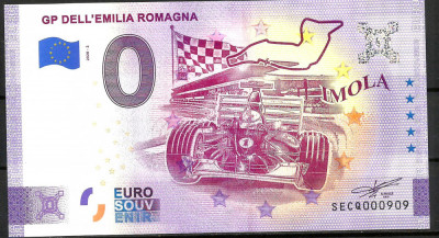 !!! RARR : 0 EURO SOUVENIR - ITALIA , IMOLA , GP EMILIA ROMAGNA - 2020.2 - UNC foto
