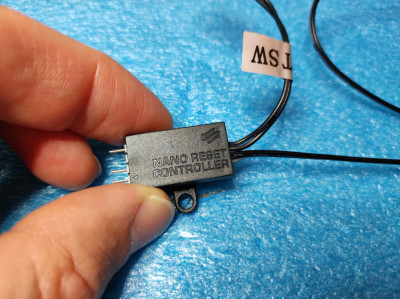 Controller LED-uri ARGB cu buton simplu - Nano Reset ARGB Carcasa SilentiumPC foto
