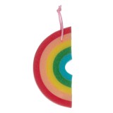 Burete de baie curcubeu pentru copii, 18.5x9.8x3cm, CMCLASS