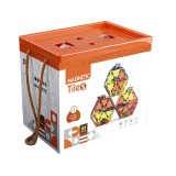 Joc magnetic - Parcarea masinutelor 66 piese (7.5 cm) PlayLearn Toys, Bufnitel