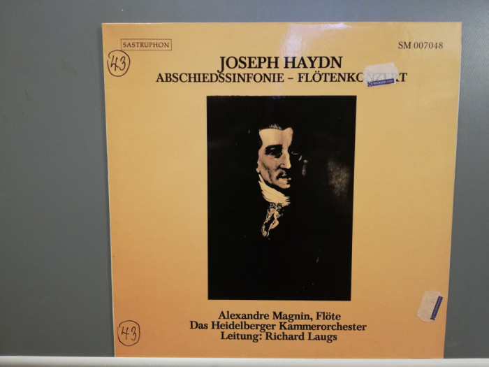 Haydn &ndash; Symphony nr 45/Flute Concert (1978/Sastruphon/RFG) - VINIL/ca Nou (M-)