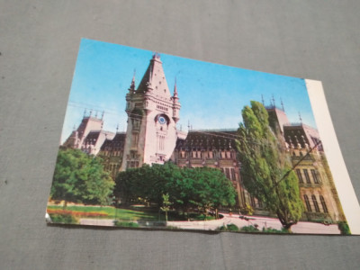 CARTE POSTALA IASI PALATUL CULTURII CIRCULATA foto