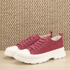 Tenisi Dama Caramizii Kirra M3 Casual Material Textil Talpa Inalta Comozi