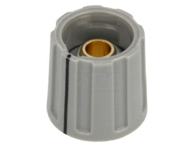 Buton rotativ indicator gri 16mm 6ax ABS foto