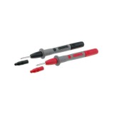 Tatori fara fir borna 4mm set rosu+negru AX-CP-01-SET