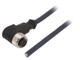 Cablu de conectare M12 5 pini unghi 10m 60VAC 4A mamă