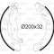VALEO 564139 Set saboti frana