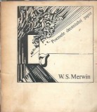 Poemele deceniului sapte W. S. Merwin Poezie Editura Univers 1977 Carti Vechi 1977