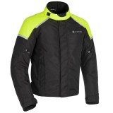 Geaca textila impermeabila Oxford Spartan, versiune scurta, culoare negru/fluo,... Cod Produs: MX_NEW SM210202LOX