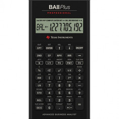 Calculator financiar Texas Intruments BAII Plus Professional foto