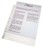 Fila protectie A4 Esselte transparenta 43 microni 25 buc/set