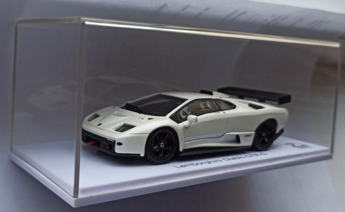 Macheta Lamborghini Diablo GTR-S 20th Aniversary alb - Kyosho 1/43