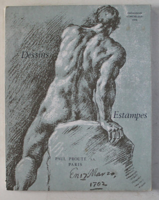 CATALOGUE &amp;quot; CONCHILLOS &amp;quot; , DESSINS , ESTAMPES par PAUL PROUTE , 1976 foto