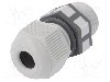 Presetupa poliamida, PG9, IP68, TECHNO - THA.450.A1E