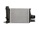 Intercooler Dacia Duster, 10.2013-2017, motor 1.2 TCE 92kw, benzina, cutie manuala, cu AC, aluminiu brazat/plastic, 257x216x64 mm, SRLine,