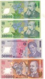 Cumpara ieftin SV * Romania BNR * 2 Semnaturi x 10000 LEI 2000 si 50000 + 100000 LEI 2001 * UNC