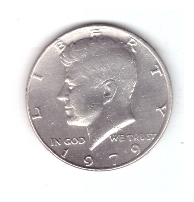 Moneda SUA 1/2 dollar/dolar 1979, stare buna, curata foto