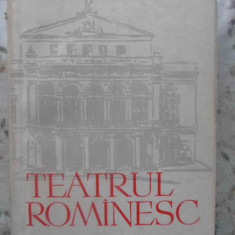 TEATRUL ROMANESC PRIVIRE ISTORICA VOL.1 DE LA OBARSIE PANA LA 1860-IOAN MASSOFF