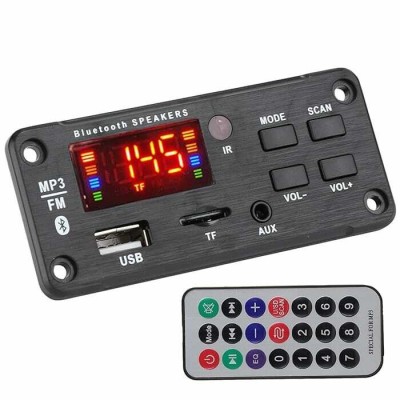 Modul MP3radio SDUSB cu telecomanda 2x25W foto