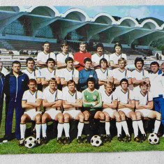 BAIA MARE - echipa de fotbal anii 1980 Carte Postala