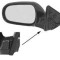 Oglinda exterioara Honda Civic 3-Usi Hatchback (Jp) 10.1995-07.2001partea dreapta View Max crom convex gri grunduita partial reglare parghie fara inc