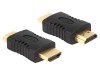 Adaptor HDMI mufă, neagră, Delock