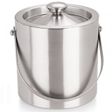 Frapiera cu capac INOX cu pereti dubli pentru gheata 3L Grunberg ICB30
