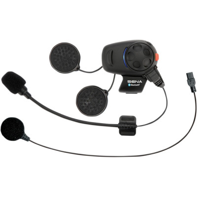 Sistem comunicare moto complet Bluetooth INTERCOM SENA model SMH5-10 &amp;ndash; kit 1 bucata (pentru 1 utilizator) foto