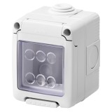 Cadru Gewiss System GW27042, 2 module, IP55, gri