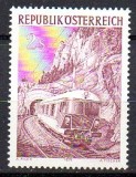 AUSTRIA 1971, Transport, Locomotiva, serie neuzata, MNH