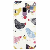 Husa silicon pentru Samsung S9, Chickens