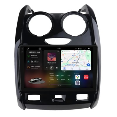 Navigatie Dedicata Dacia Duster (2010-2020), 2K, 12Gb Ram, 256Gb Stocare, Carplay foto