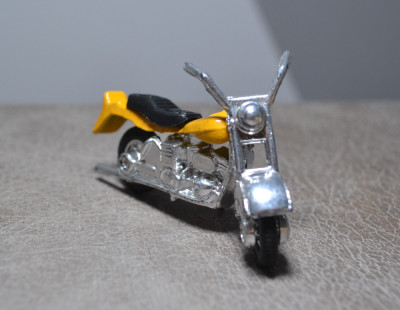 Macheta / jucarie motocicleta metal 7cm foto