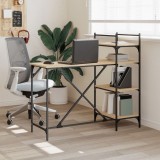 Cumpara ieftin Birou pentru computer cu rafturi stejar sonoma 120x47x109 cm