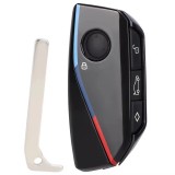 Carcasa cheie auto Techstar&reg; BMW M Style, compatibila BMW i7, X7 G07 LCI, iX I20, X1 U11, Seria 7 G70, G09, XM U06, G81 M3