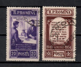 Romania 1954, LP.368 - 5 ani - constituirea caselor de ajutor reciproc,Stampilat