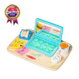 Laptop din lemn de jucarie pentru toddleri, Melissa &amp; Doug