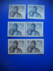 HOPCT TIMBRE SUEDIA MNH 1180 PICTOR/S ENGSTROM -VARIANTE-6 VAL 1969-NESTAMPILAT