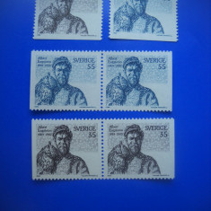 HOPCT TIMBRE SUEDIA MNH 1180 PICTOR/S ENGSTROM -VARIANTE-6 VAL 1969-NESTAMPILAT