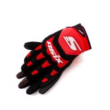 Manusi enduro/atv/cross Asix AS3 Junior, culoare rosu, marime YS Cod Produs: MX_NEW MRSLL-956