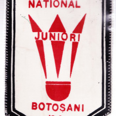 AMS# - FANION CAMPIONATUL NATIONAL JUNIORI BADMINTON BOTOSANI 1992