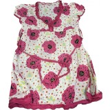 Rochie dama, model cu flori, marimea 42