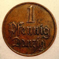 F.198 DANZIG 1 PFENNIG 1929