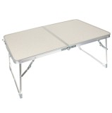 Masa de camping pliabila tip valiza, aluminiu, 60x40x26 cm, Trizand