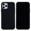 Husa protectie compatibila cu Apple iPhone 11 Pro Max Liquid Silicone Case Negru, Flippy